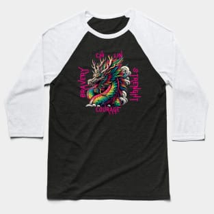 Traditional Chinese Chi-Lin Dragon Baseball T-Shirt